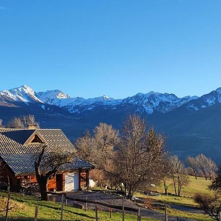 Chalet Mounette Ski Sauna Lac Embrun Puy-Sanieres Extérieur photo