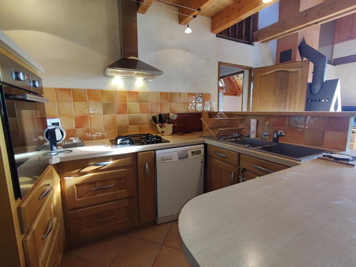 Chalet Mounette Ski Sauna Lac Embrun Puy-Sanieres Extérieur photo